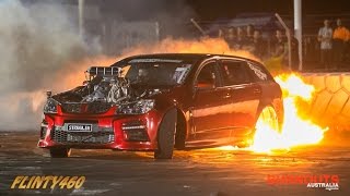 BLOWN BURNOUT QUALIFYING HIGHLIGHTS AT GAZZANATS WA [upl. by Maia]