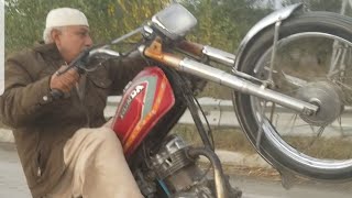 Old men one Wheeling stunts in Pakistan peshawar  MIND CHANGER [upl. by Sussi393]