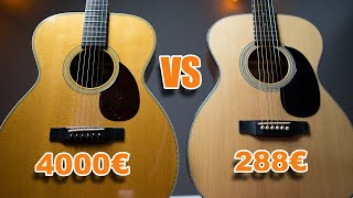 Ist TEUER wirklich besser Gitarren Vergleich [upl. by Eniliuqcaj580]