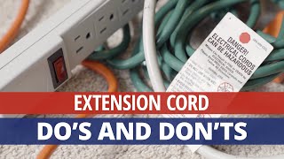 Extension Cord Safety  Rainbow Restoration [upl. by Iliram806]