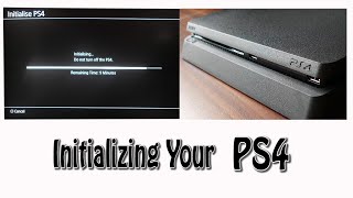 Initializing your PS4 [upl. by Ahseeyt]