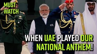 Must Watch  When UAE played our National Anthem [upl. by Brockwell]