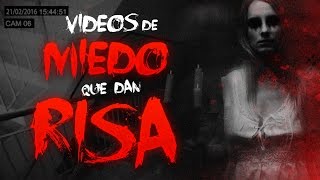 VÍDEOS DE MIEDO QUE DAN RISA [upl. by Restivo]