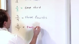 Lesson 2  Writing Fractions As Words  5th Grade Math [upl. by Annotahs]