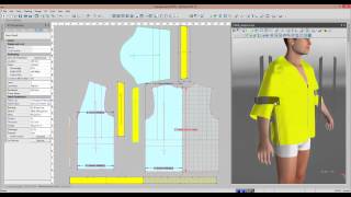 Pattern Design Software and 3D Sampling of Industrial Clothing [upl. by Nede261]