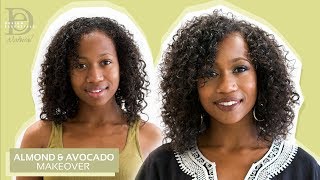 Tutorial  How to Define Curls with Design Essentials Almond amp Avocado [upl. by Cleveland]