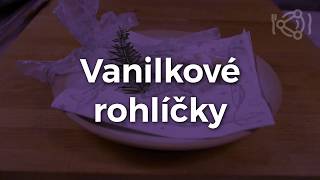 Vynikající tradiční vanilkové rohlíčky Hmmmcool videorecept [upl. by Blinnie120]