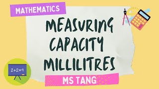 Measuring capacity in millilitres [upl. by Ataynik]