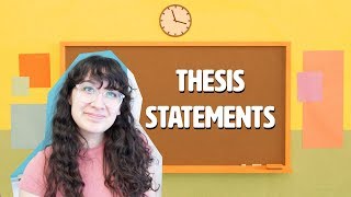 Tips for Writing a Strong Thesis Statement [upl. by Ashling465]