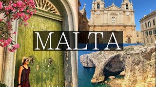 3 Days in MALTA  Valletta Mdina Stunning Blue Grotto 3 Cities [upl. by Eissen]