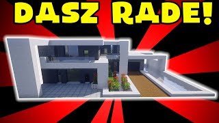 MINECRAFT JAK ZBUDOWAĆ DUŻĄ WILLE MODERN 35 [upl. by Airrat]