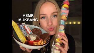 ASMR MUKBANG EATING TOO MUCH CAAANDY 😂🍭🍫 germandeutsch RelaxASMR [upl. by Nytsirc]