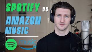 Spotify vs Amazon Music  An Honest Comparison [upl. by Nnylrahc]