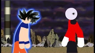 Goku Vs Jiren Stick Fight [upl. by Melar999]