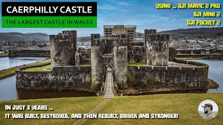 Caerphilly Castle  The Largest in Wales 2nd in Britain [upl. by Blackmore]