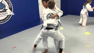 Kids Jiu Jitsu Pummeling Drill  McHugh BJJ [upl. by Clarinda723]