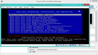 TinyCore linux VirtualBox Oracle [upl. by Sergias571]