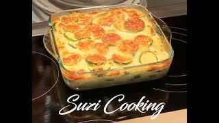 Gratin de courgettes facile et rapide  Easy and quick zucchini Gratin [upl. by Otir]