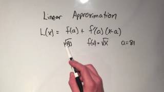 Linear Approximation [upl. by Suivatco]