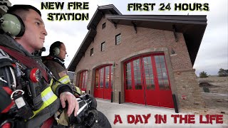 First 24 Hours in a New Fire Station  A Day in the Life [upl. by Alfonzo]