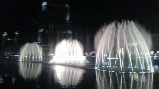 Dubai Fountain  UAE National Anthem [upl. by Hittel141]