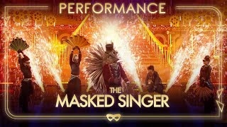 Hedgehog Performs Shine By Take That Full Performance  Season 1 Ep 3  The Masked Singer UK [upl. by Idet336]