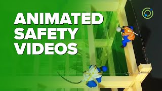 Animated Safety Videos  Work at Height Safety Video [upl. by Airamak]