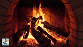 Warm Relaxing Fireplace  Burning Fireplace with Crackling Fire Sounds NO MUSIC [upl. by Gnehc]