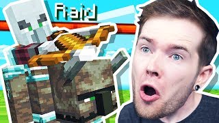 I was RAIDED in Minecraft Hardcore [upl. by Arim]