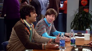 Raj in homosexual marriage with Howard  The Big Bang Theory [upl. by Ronoc346]