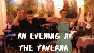 An Evening at the Taverna Plaka Athens [upl. by Edelsten]