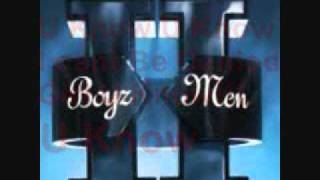 Boyz 2 Men U Know [upl. by Rimahs]