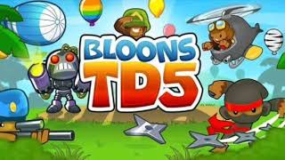 Bloons td 5 Deluxe ost  Rock Theme Rock Party [upl. by Tiffani]