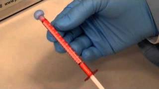 How To Use A 1ml Topical Syringe [upl. by Eelaroc]