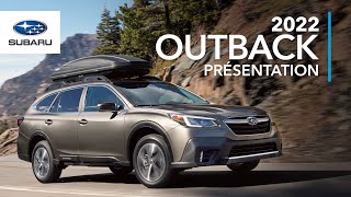 Présentation de la Subaru Outback 2022  Conçue pour la grande aventure [upl. by Nwahsud]