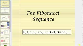 The Fibonacci Sequence [upl. by Doelling]