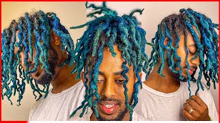 How to get Curly Dreads OVER NIGHT [upl. by Hallerson150]