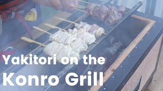 How to make Yakitori on a Konro Grill with Binchotan  Unboxing Review with Yakitori amp Wagyu Skewers [upl. by Gaston]