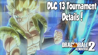 Official DLC 13 Tournament Dragon Ball Xenoverse 2 [upl. by Mauceri569]