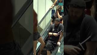 FUNNY WET FART PRANK ON THE ESCALATOR [upl. by Kwon]