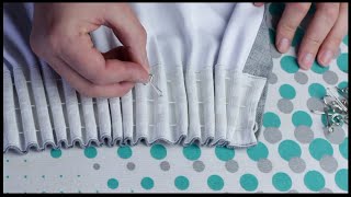 How to Hang Pencil Pleat Curtains  Step by Step Guide [upl. by Remmer]