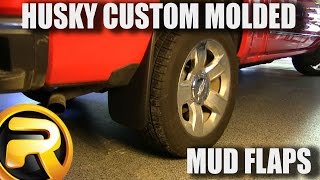 How to Install Husky Liners Custom Molded Mud Flaps on a Chevrolet Silverado [upl. by Guimond]