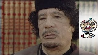 Muammar Gaddafi Interviewed Just Before Libyan Revolution [upl. by Ruperta]