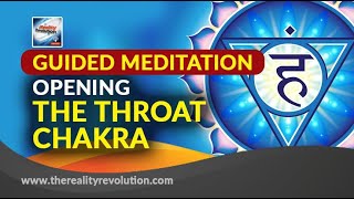 Guided Meditation Opening The Throat Chakra [upl. by Erroll]