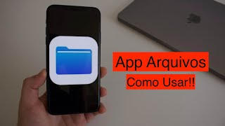 App Arquivos Como Usar no Seu iPhone ou iPad [upl. by Acceber131]