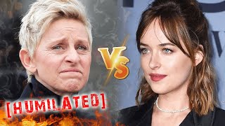 When Dakota Johnson DESTROYED Ellen DeGeneres [upl. by Aniraz631]