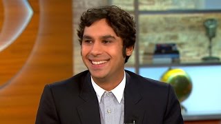 quotBig Bang Theoryquot star Kunal Nayyar on his accent new book and family [upl. by Alamat989]