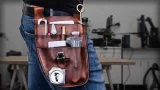 Makers Tool Belt  Leatherworking [upl. by Etezzil]