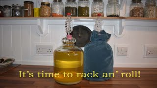 Racking your first demijohn of homemade wine  Home brewing  Wine making help and tips [upl. by Fachanan105]