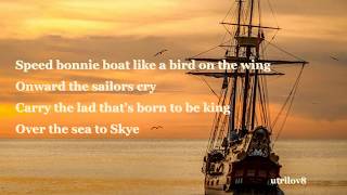 The Corries The Skye Boat Song With Lyrics [upl. by Wiencke540]